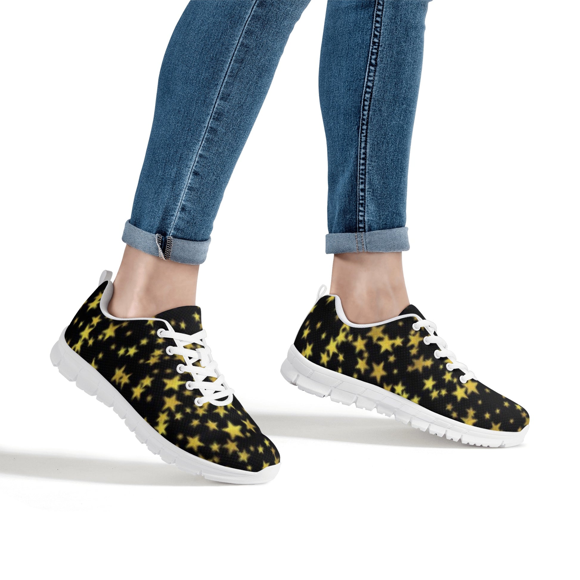 Golden Stars Women's Running Shoes