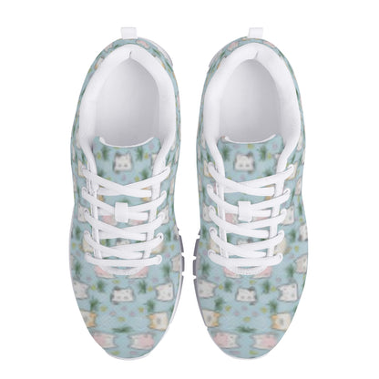 Green Cat Women's Running Shoes