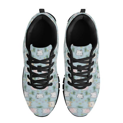 Green Cat Women's Running Shoes