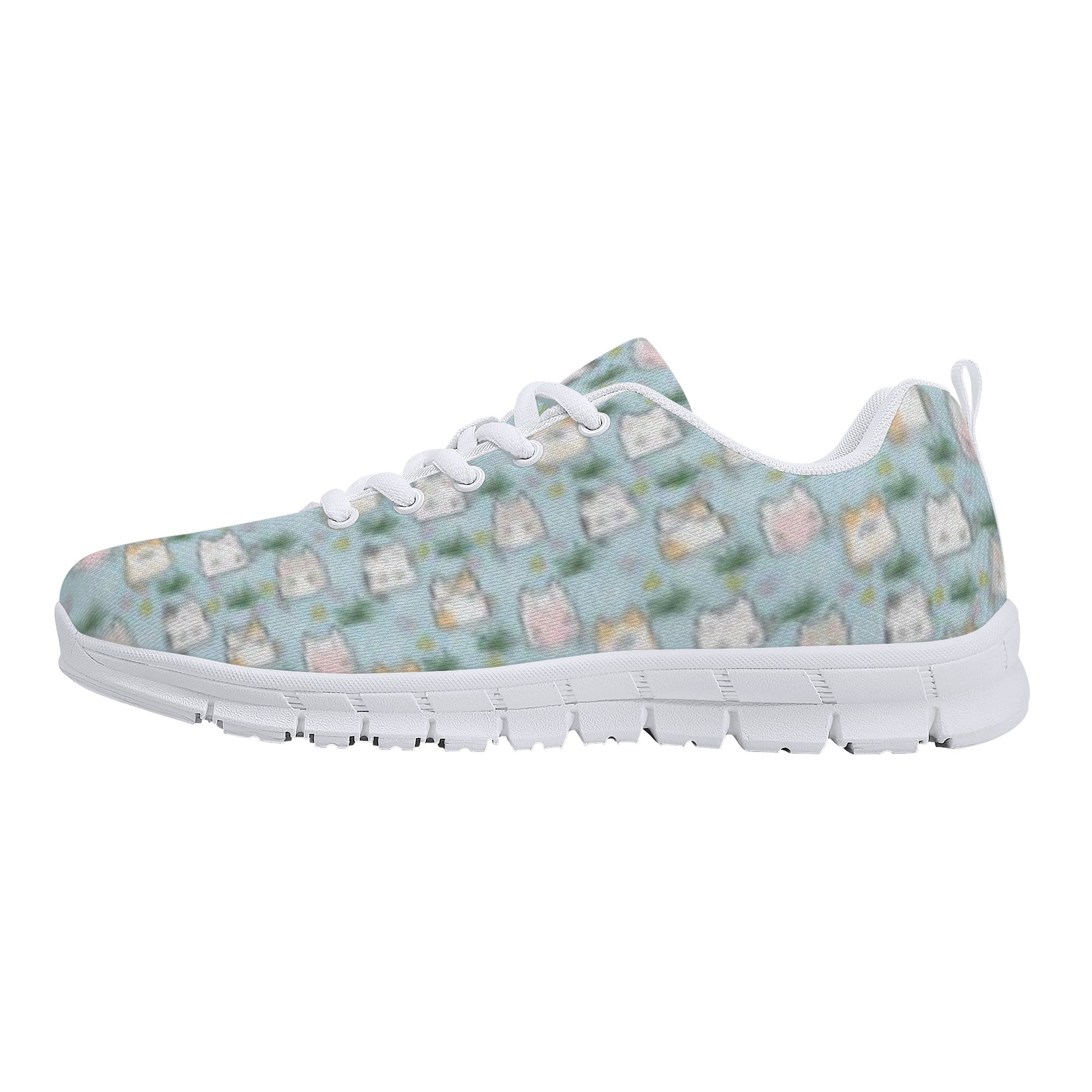Green Cat Women's Running Shoes