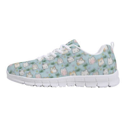 Green Cat Women's Running Shoes