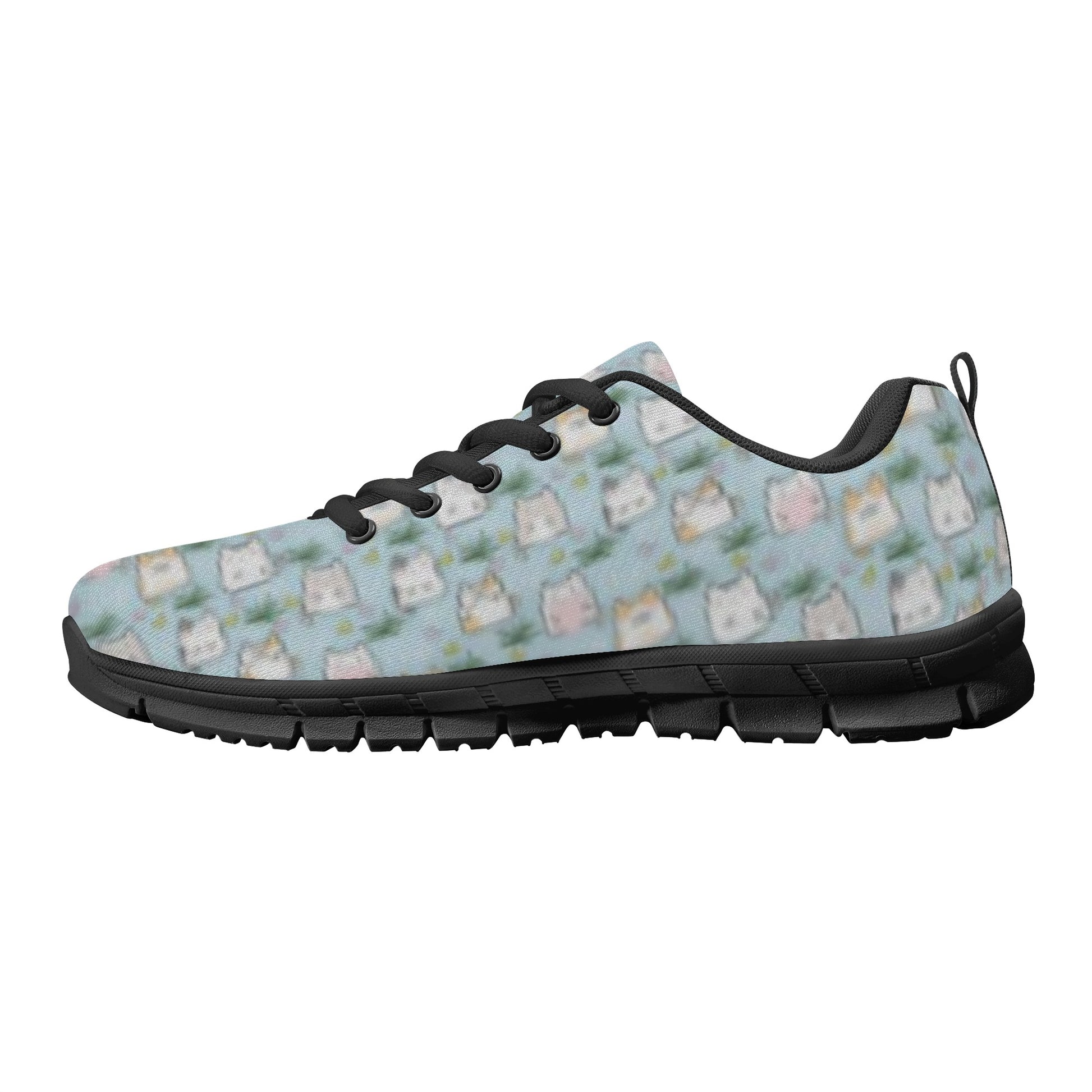 Green Cat Women's Running Shoes