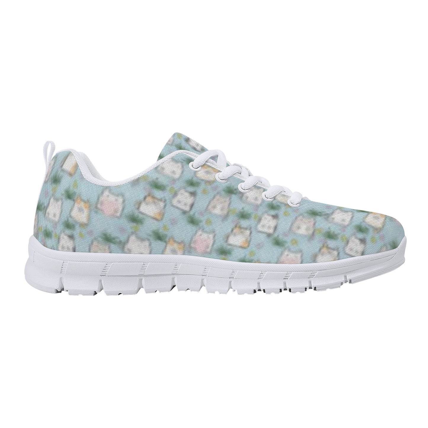 Green Cat Women's Running Shoes