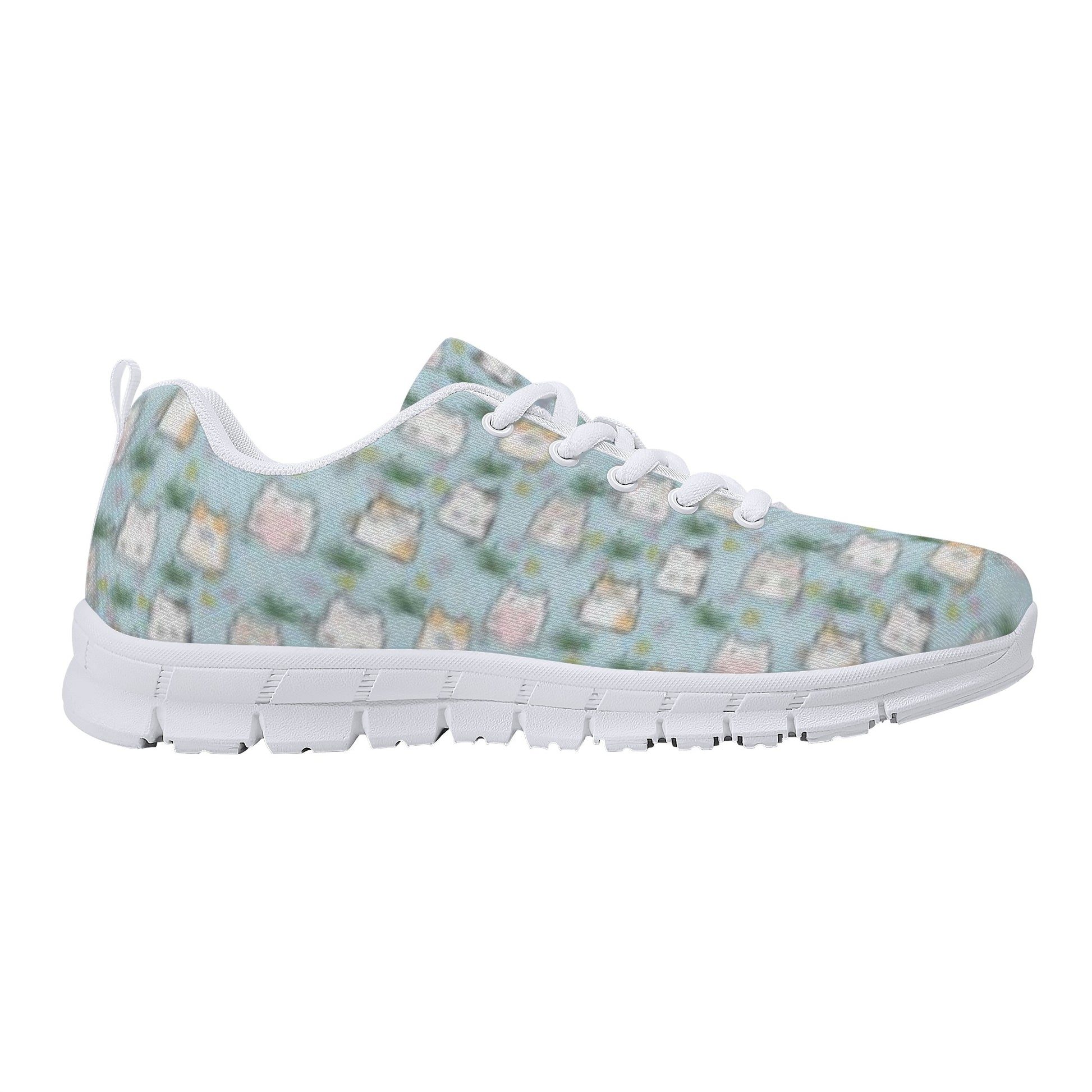 Green Cat Women's Running Shoes