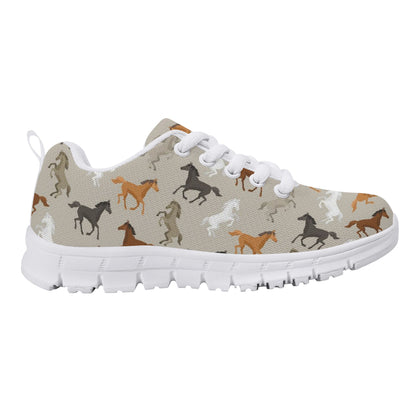 Horse Kid's Running Shoes