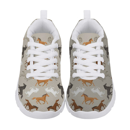 Horse Kid's Running Shoes