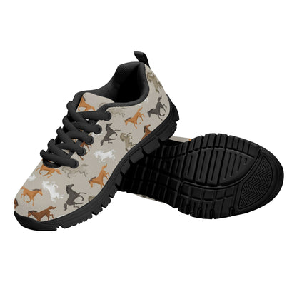 Horse Kid's Running Shoes