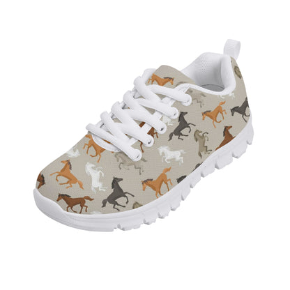 Horse Kid's Running Shoes