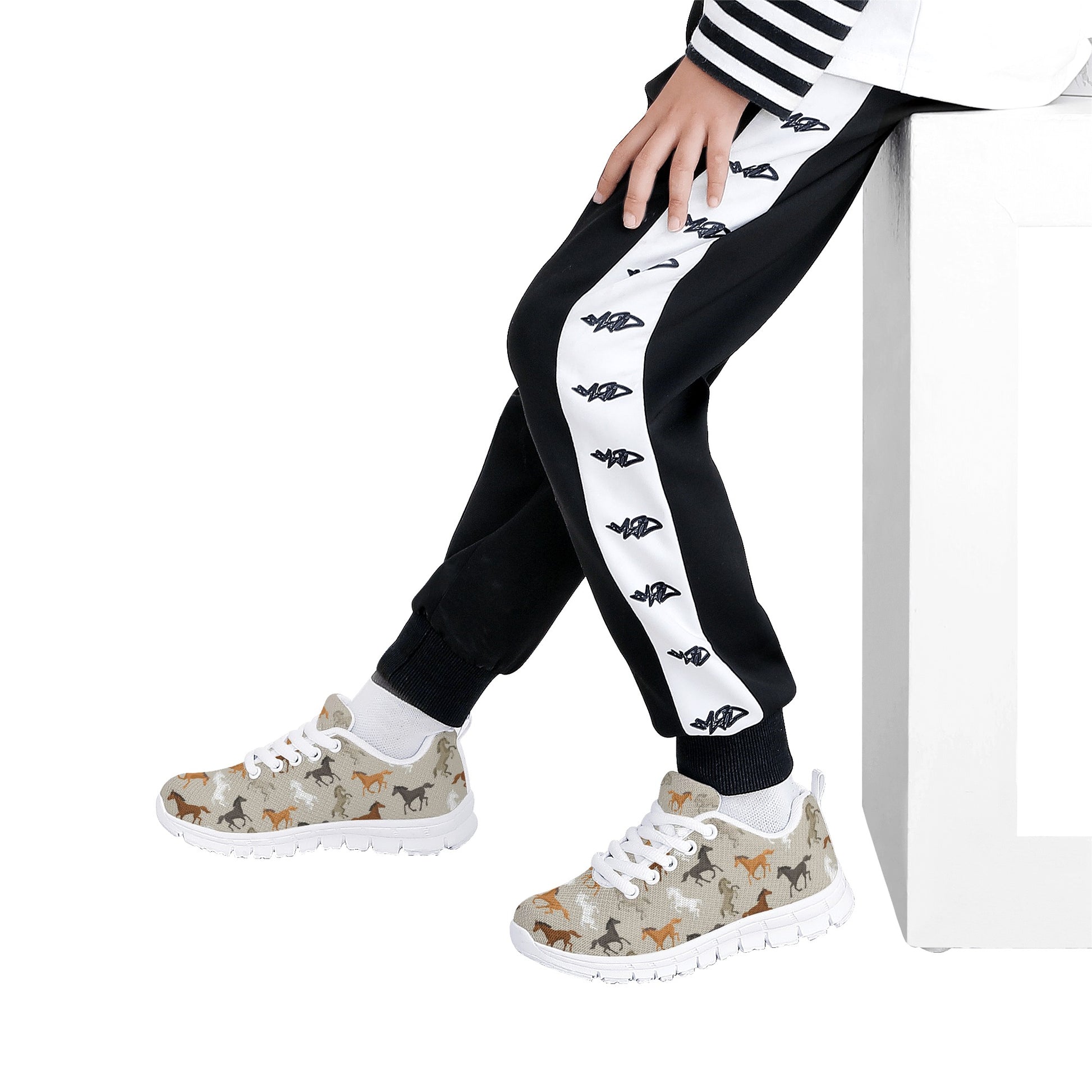 Horse Kid's Running Shoes