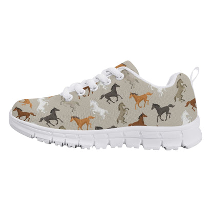 Horse Kid's Running Shoes