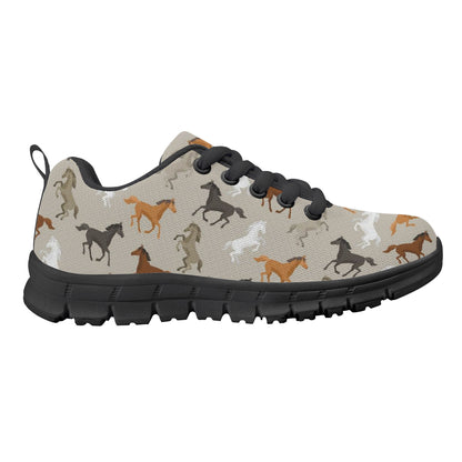 Horse Kid's Running Shoes