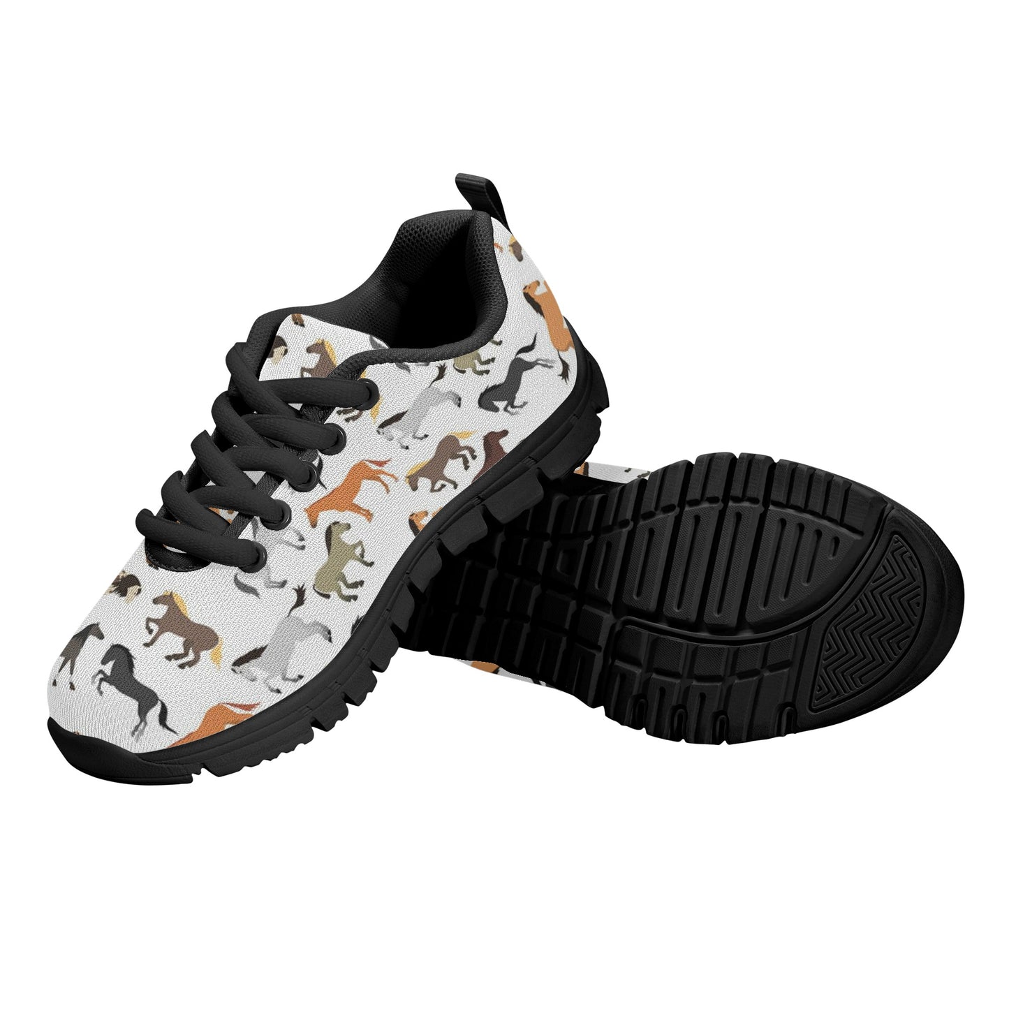 Horse Lover Kid's Running Shoes