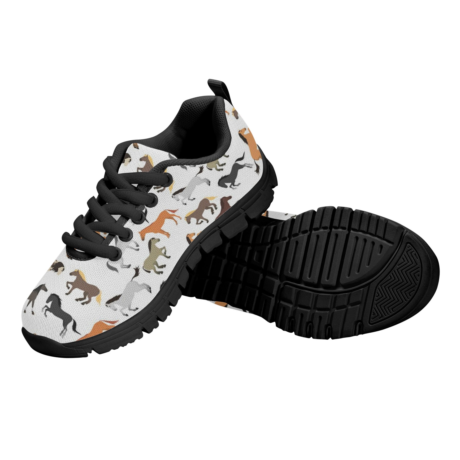 Horse Lover Kid's Running Shoes