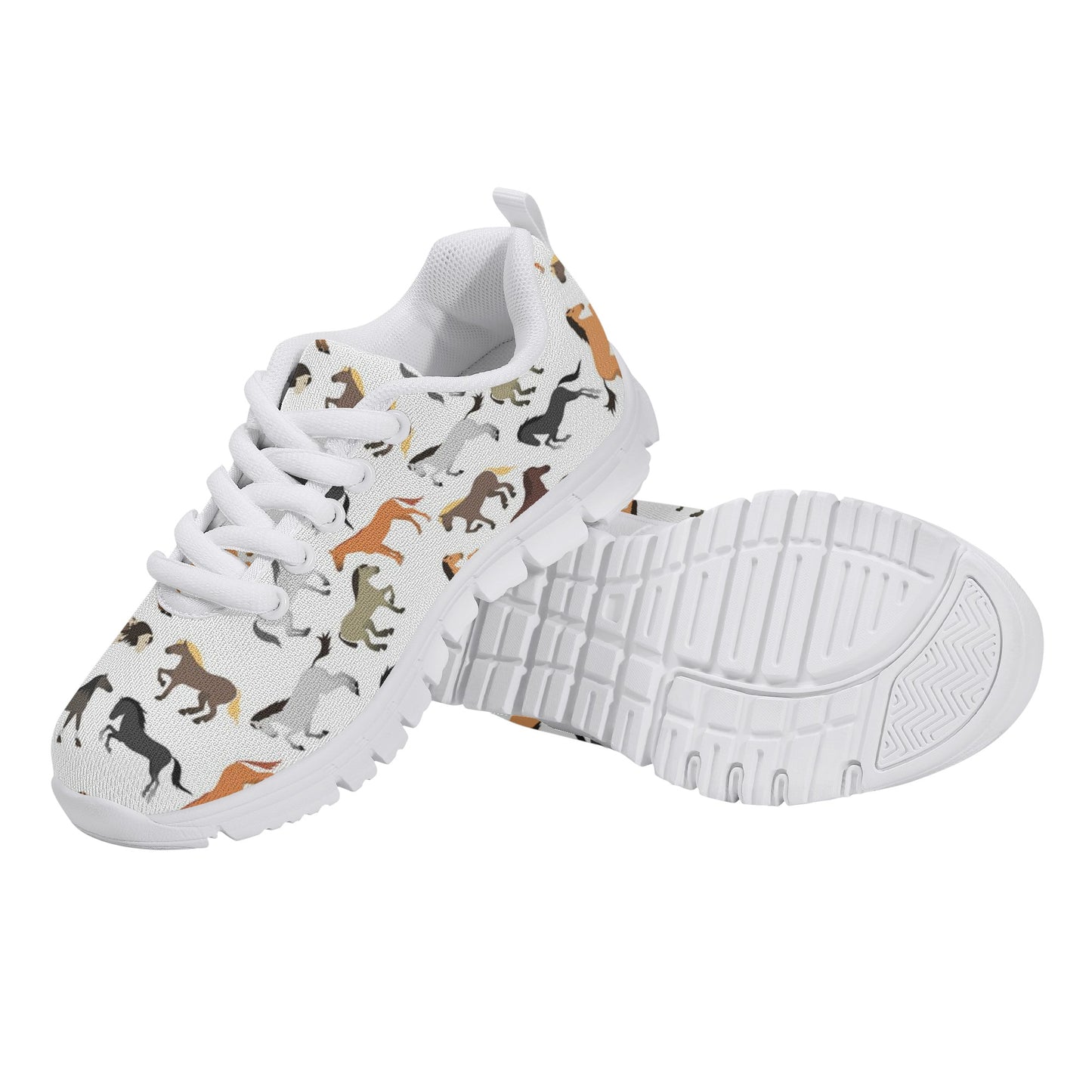 Horse Lover Kid's Running Shoes