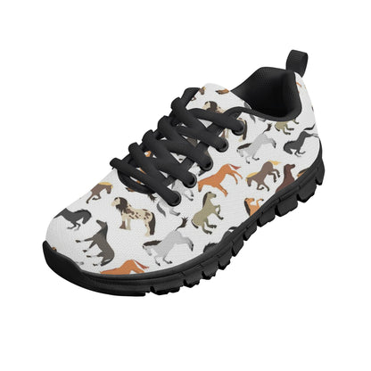 Horse Lover Kid's Running Shoes