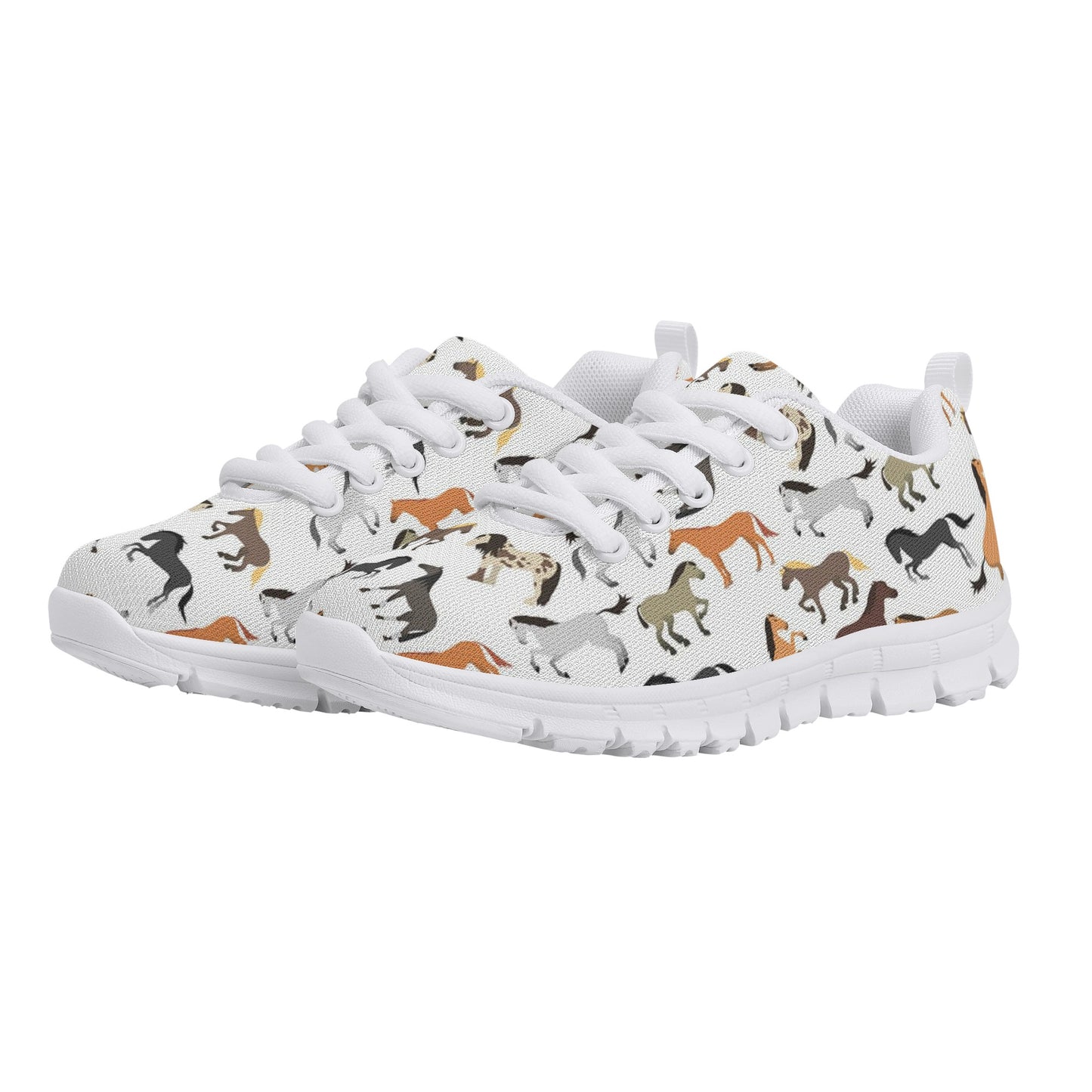 Horse Lover Kid's Running Shoes