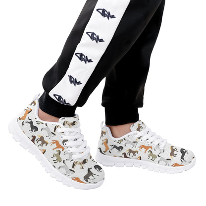 Horse Lover Kid's Running Shoes
