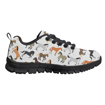 Horse Lover Kid's Running Shoes