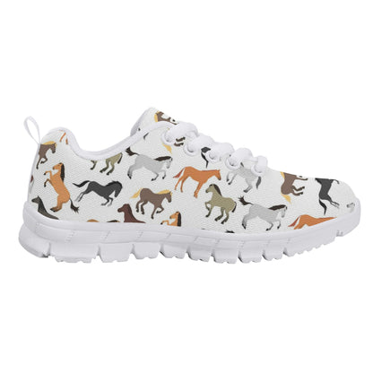 Horse Lover Kid's Running Shoes