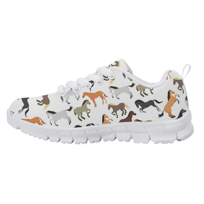 Horse Lover Kid's Running Shoes