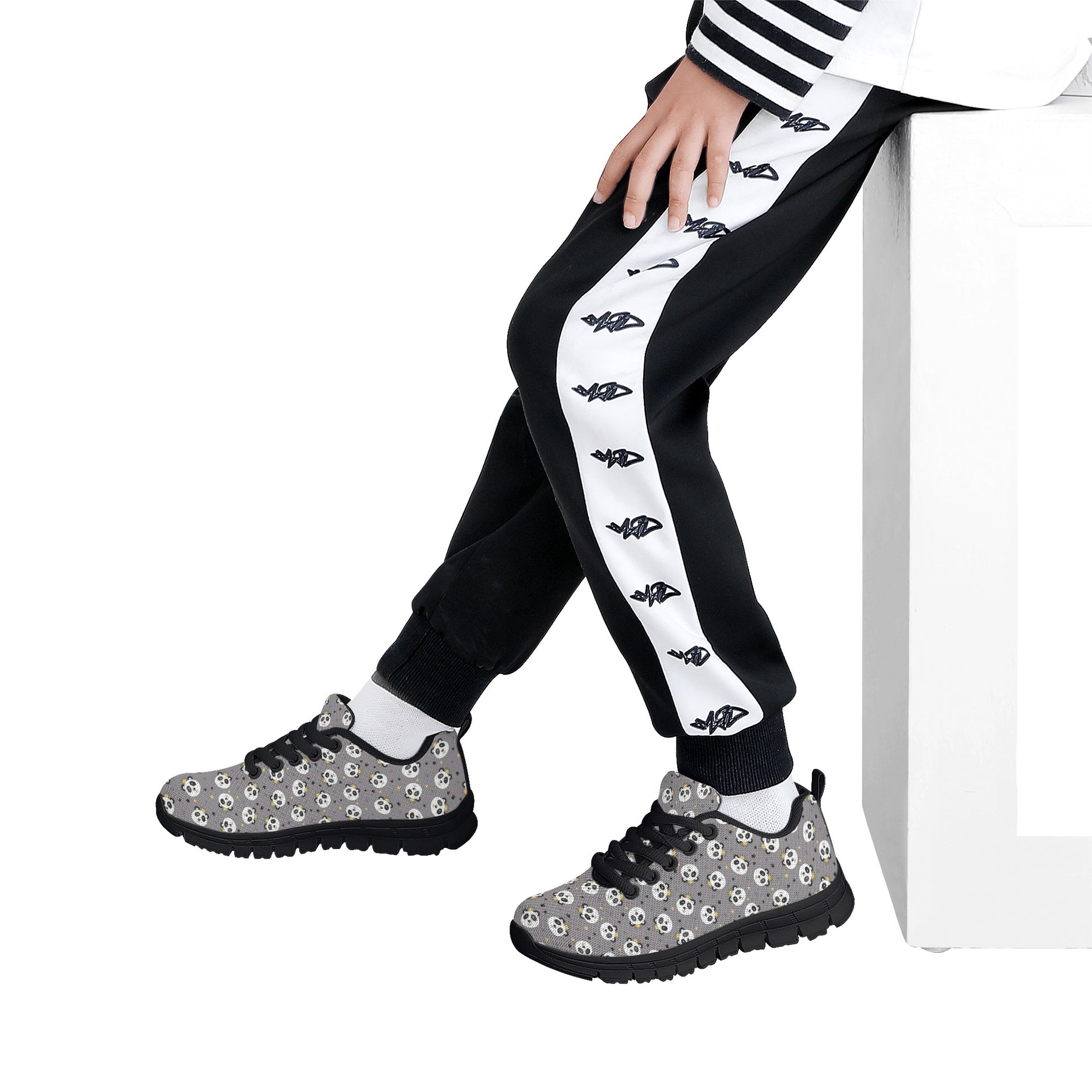 Panda Face Kid's Running Shoes