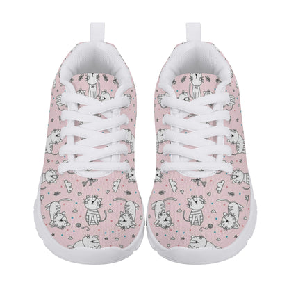 Kawaii Cat  Kid's Running Shoes