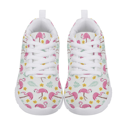 Pink Flamingo Kid's Running Shoes