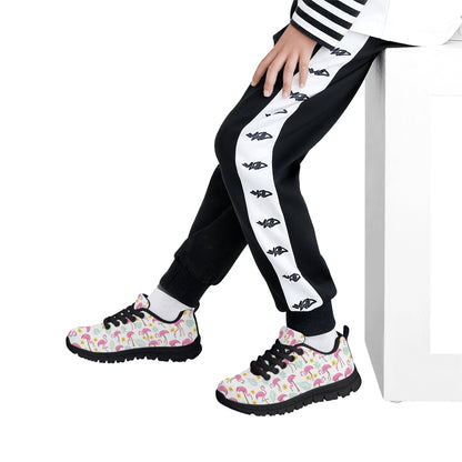 Pink Flamingo Kid's Running Shoes