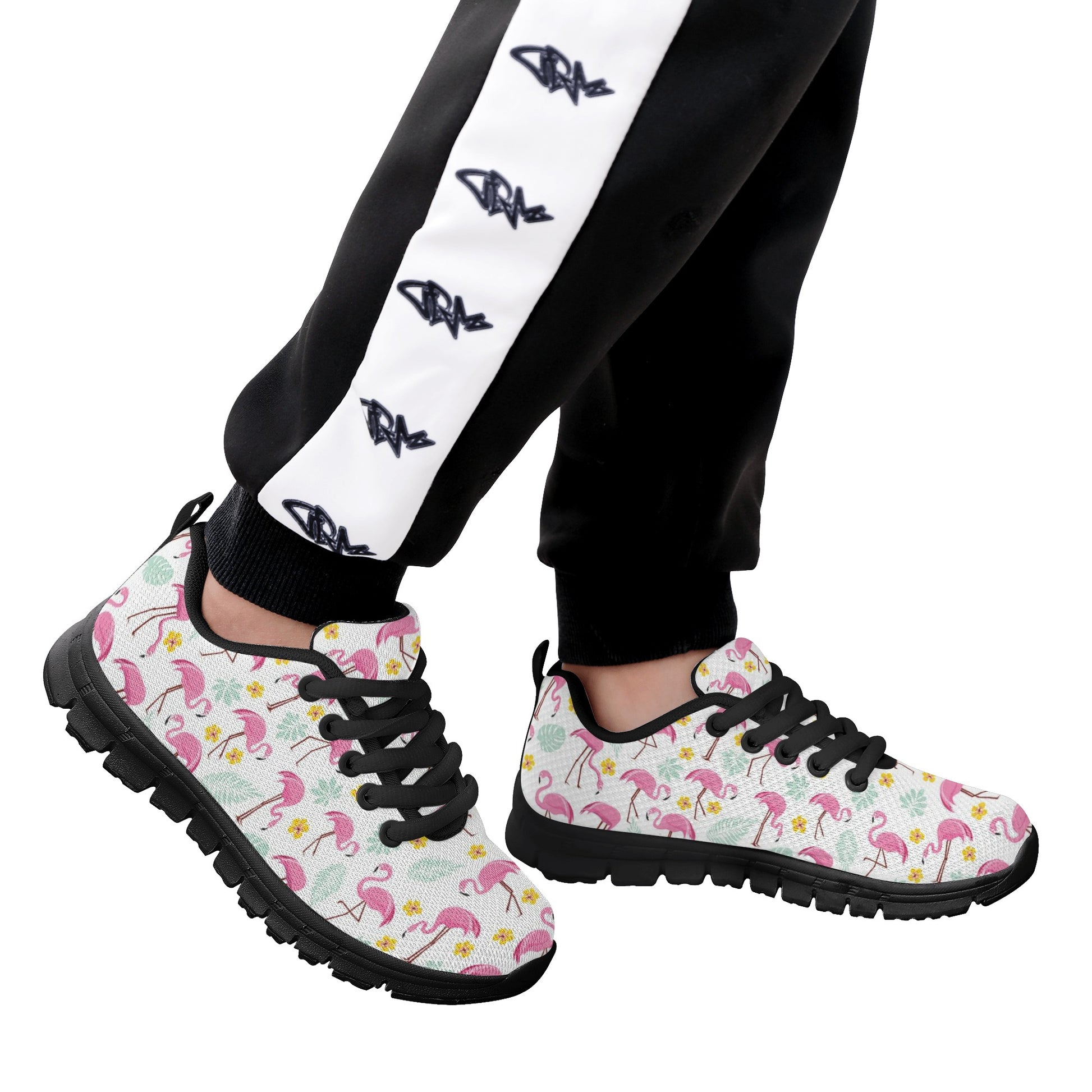 Pink Flamingo Kid's Running Shoes