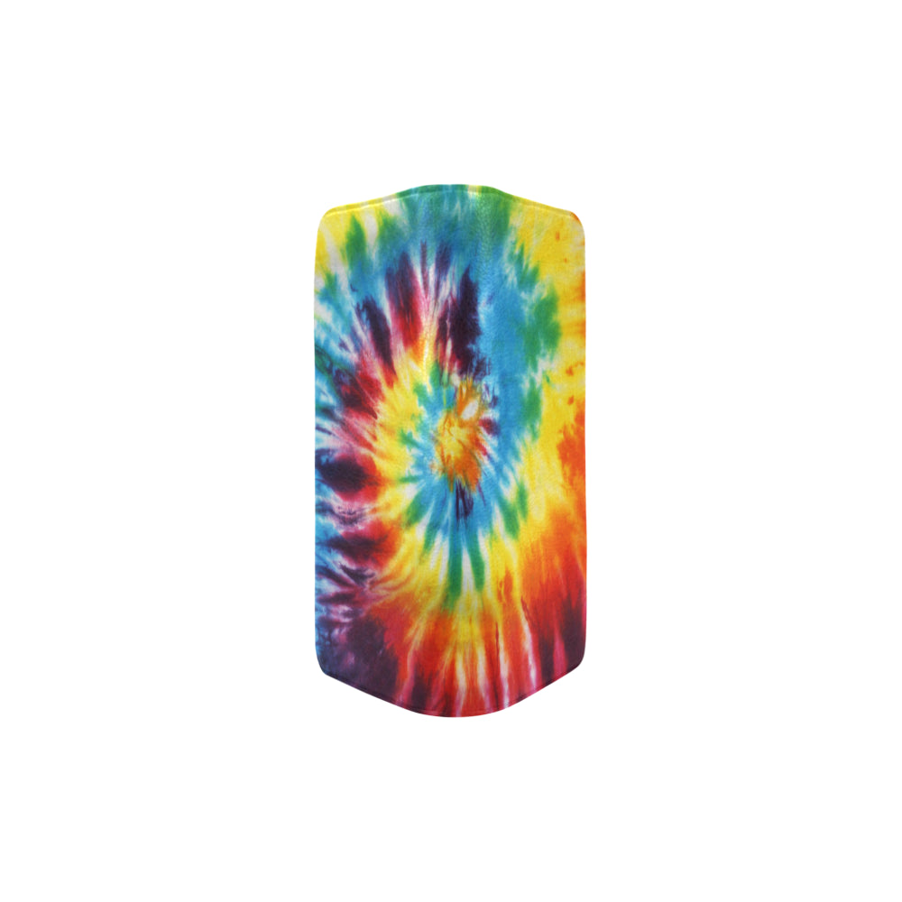 Colorful Tie Dye Abstract Art Clutch Purse