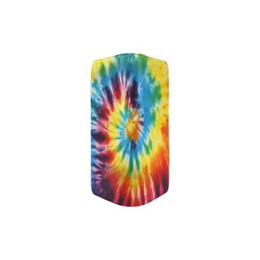 Colorful Tie Dye Abstract Art Clutch Purse