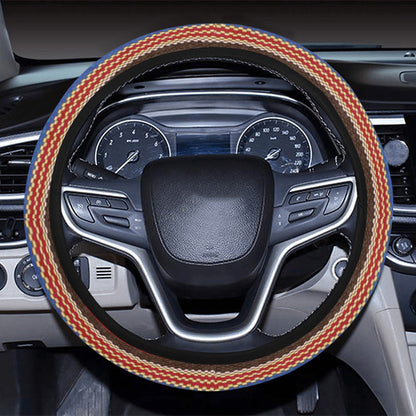 Rainbow Strpes Steering Wheel Cover