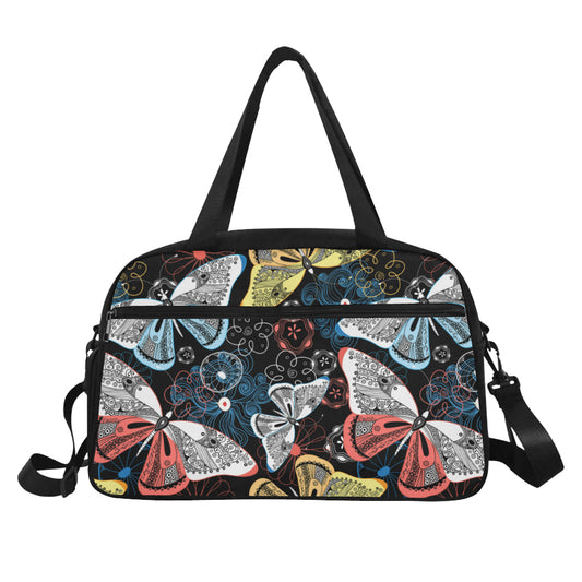 Colorful Butterflies Fitness Bag Fitness