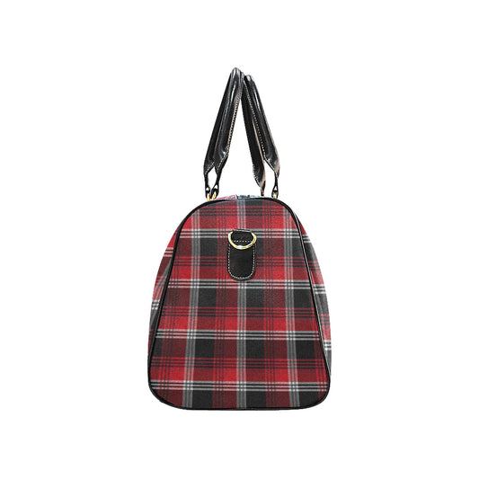 Red Plaid Travel Bag