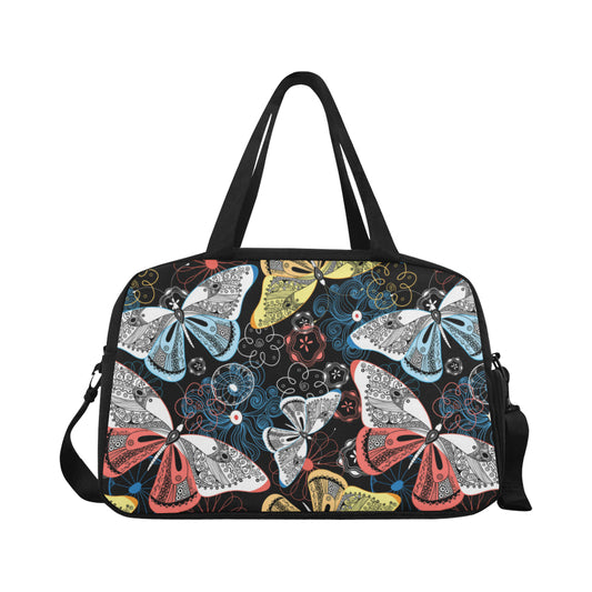 Colorful Butterflies Fitness Bag Fitness