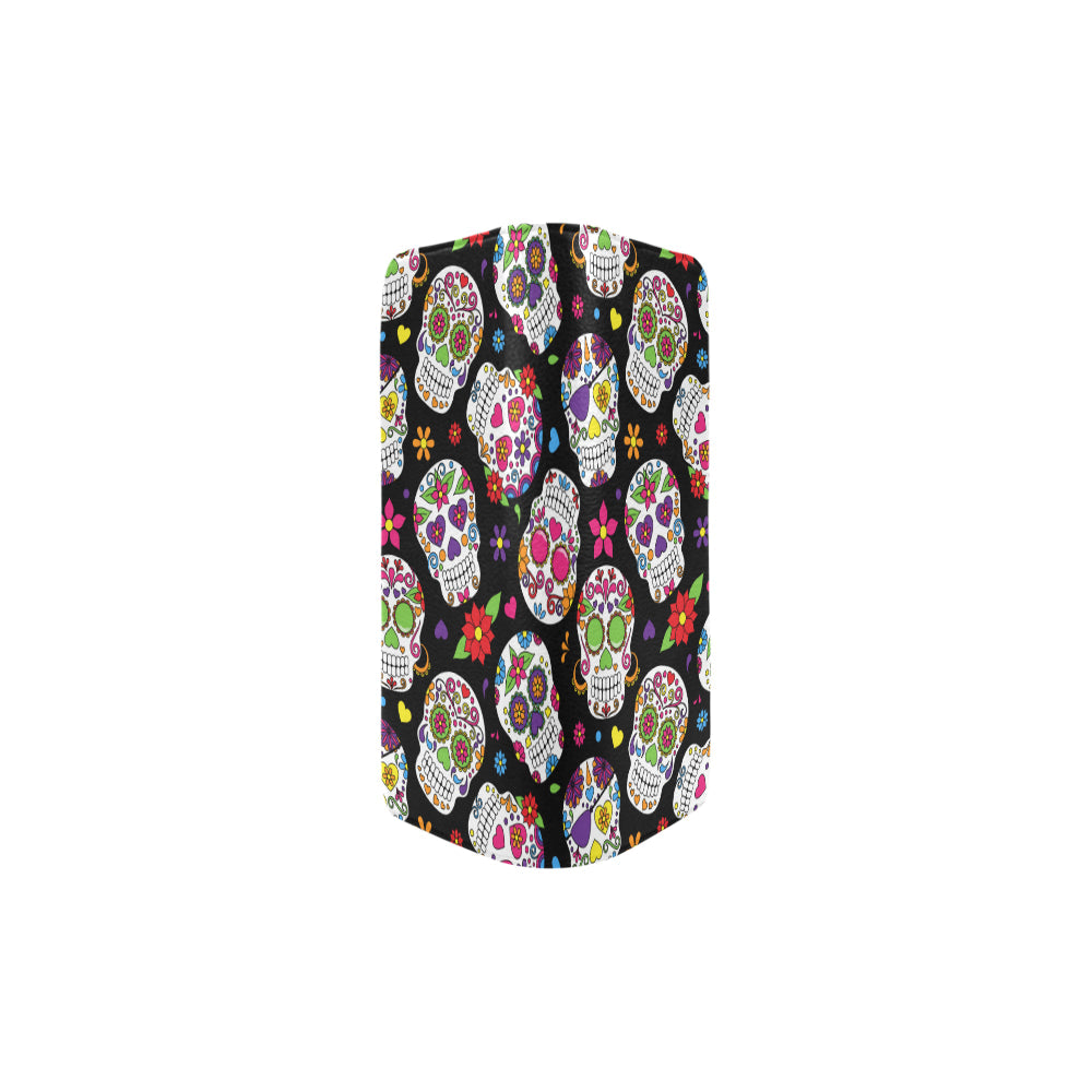 Colorful Sugar Skulls Clutch Purse