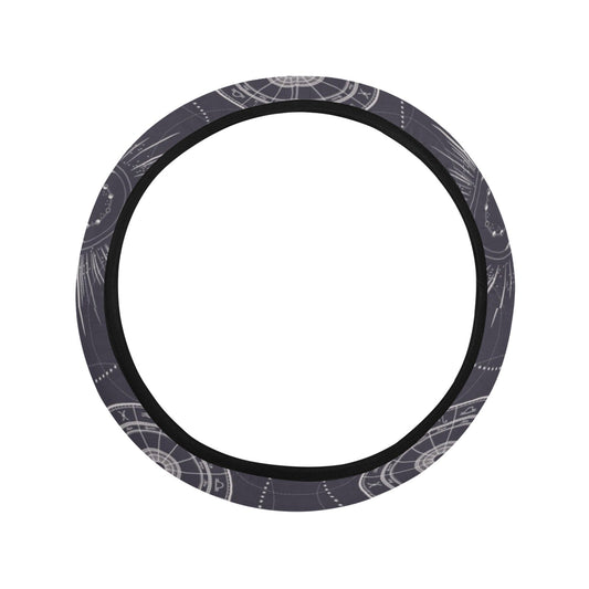 Astrology Symbols Steering Wheel Cover
