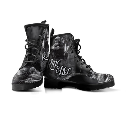 Live to Ride - Ride to Live - Boots