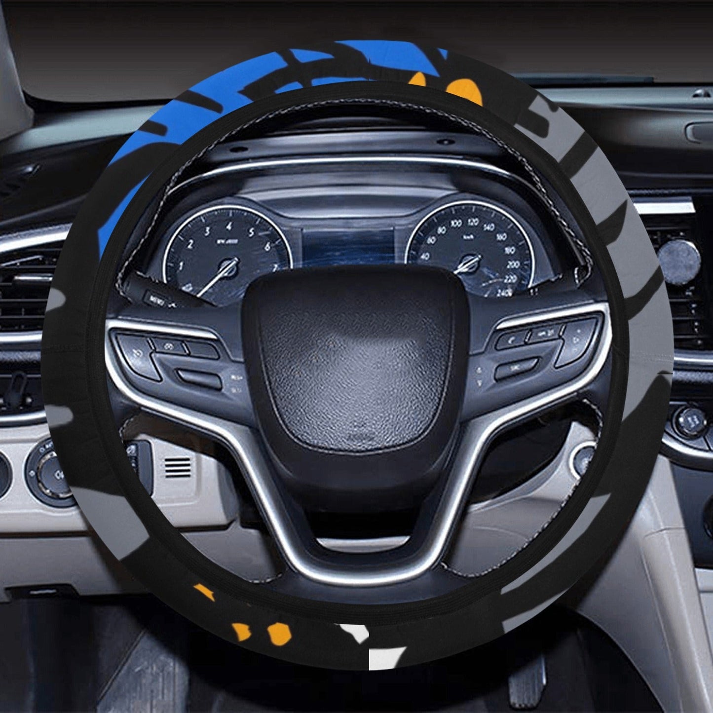 Urban Graffiti Steering Wheel Cover