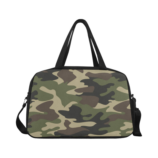 Army Green Camouflage Fitness Bag Fitness