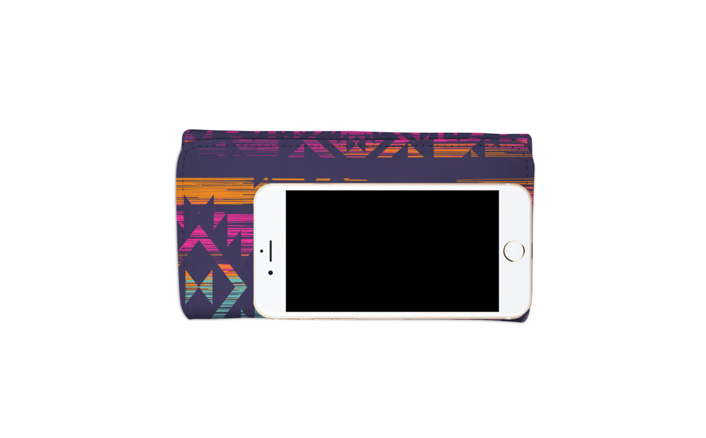 Colorful Boho Chic Bohemian Aztec Womens Wallet