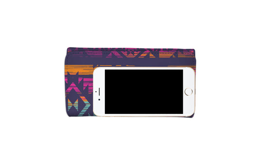 Colorful Boho Chic Bohemian Aztec Womens Wallet