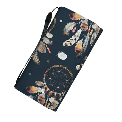 Dream Catchers Pattern Womens Wallet