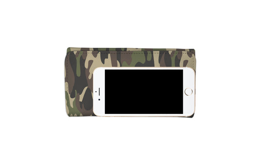 Army Green Camouflage Womens Wallet