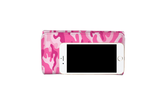 Pink Camouflage Womens Wallet