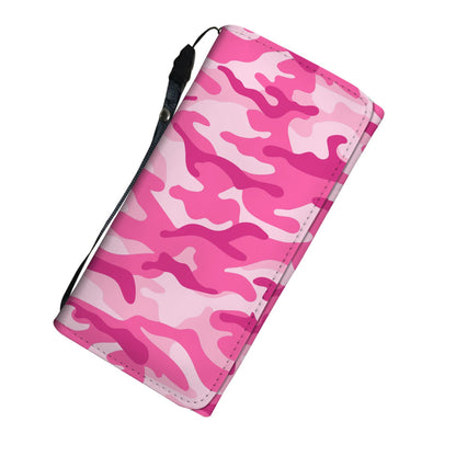 Pink Camouflage Womens Wallet