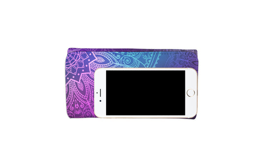 Purple Mandalas Womens Wallet