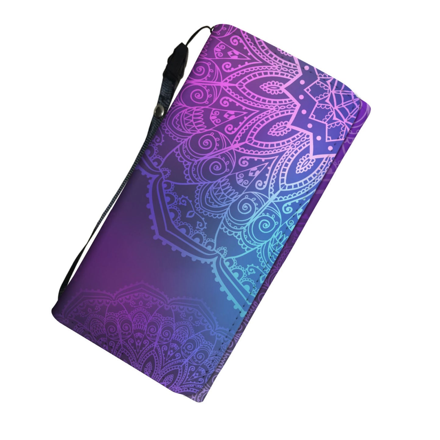 Purple Mandalas Womens Wallet