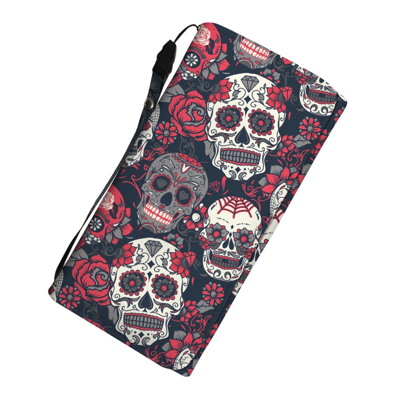 Sugar Skulls & Roses Womens Wallet