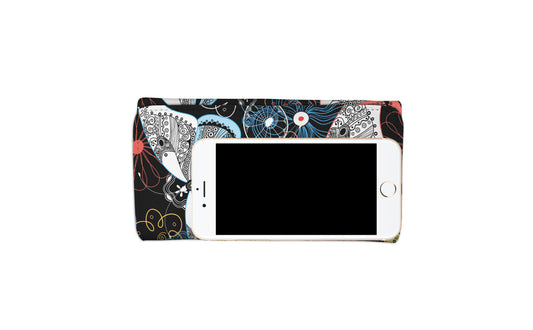 Colorful Butterflies Decor Womens Wallet